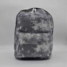 Load image into Gallery viewer, Tie-Dye Pattern Backpack Grey
