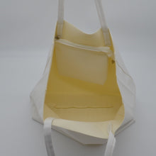 Load image into Gallery viewer, Soft Leather Unstructured Tote Bag WHITE
