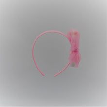 Load image into Gallery viewer, Fluffy Bowie With PomPom Puff  Baby Bow Headband
