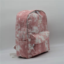 Load image into Gallery viewer, Tie-Dye Pattern Backpack Coral Pink
